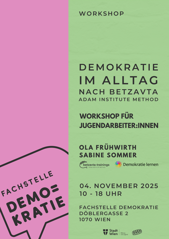 Workshop: Demokratie im Alltag nach Betzavta
